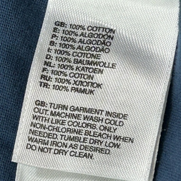 The North Face Blue Long Sleeve Floral Tee Size M - Picture 5 of 8